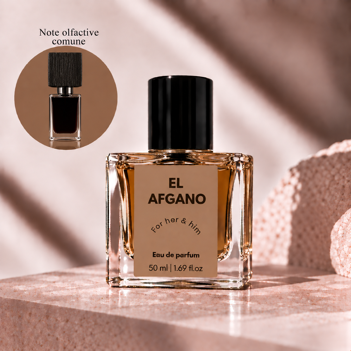 Parfum EL AFGANO by Ebria, 50 ml, inspirat din BLACK AFGANO - NASOMATTO.