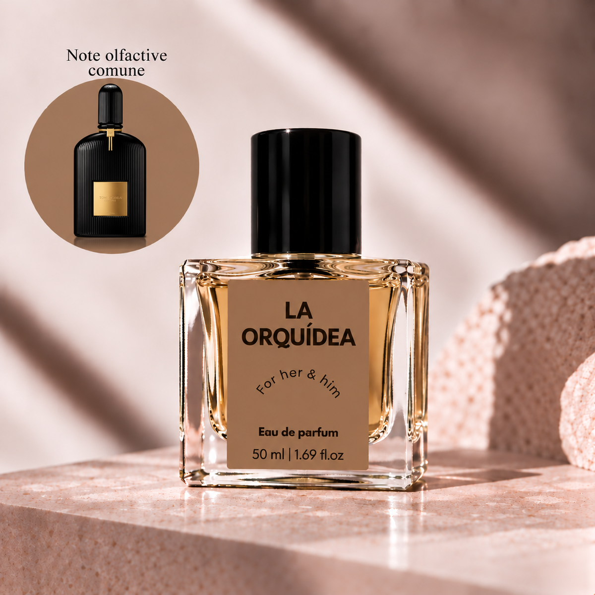 LA ORQUÍDEA by EBRIA · Inspirat de Black Orchid Tom Ford · 50 ml