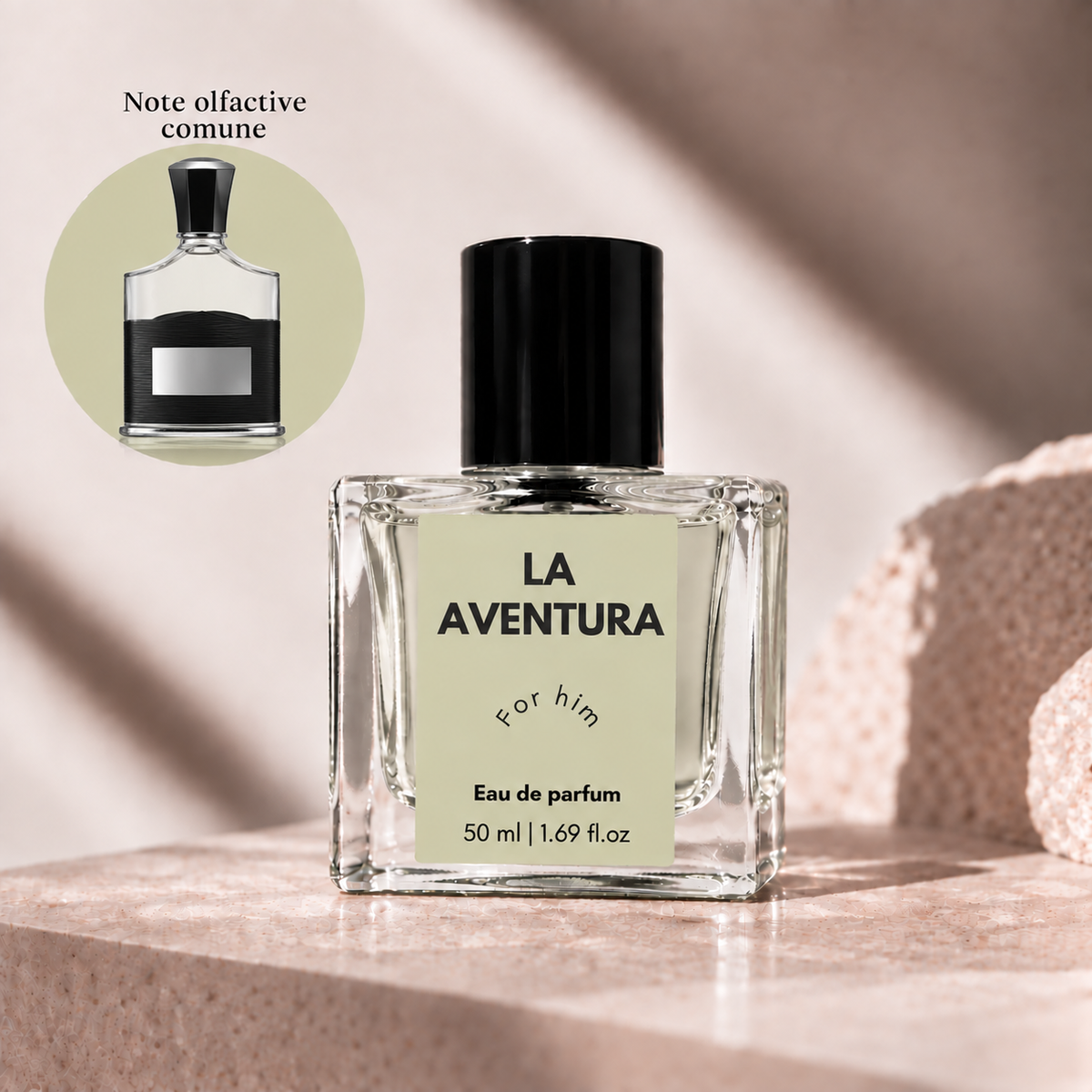 Parfum LA AVENTURA by Ebria, 50 ml, inspirat din AVENTUS - CREED.