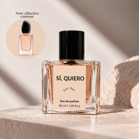 Parfum SÍ, QUIERO by Ebria, 50 ml, inspirat din ARMANI SÍ.