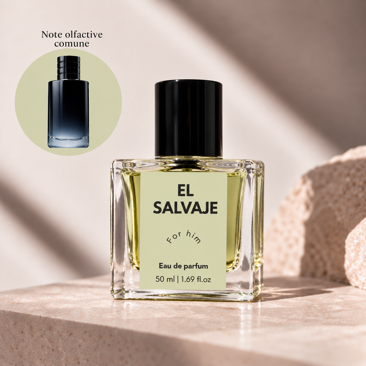 EL SALVAJE by EBRIA · Inspirat de Dior Sauvage · 50 ml