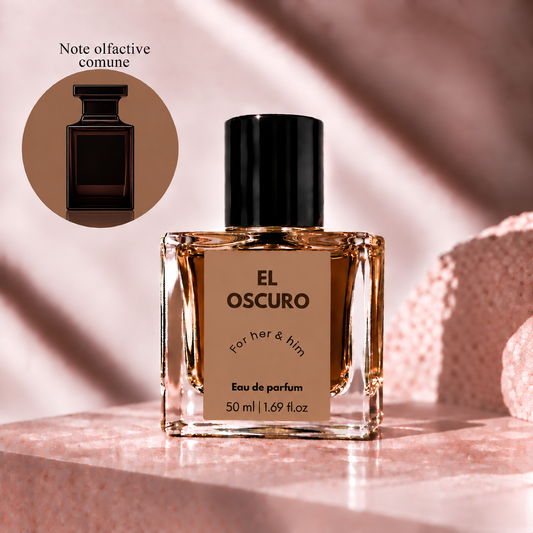 Parfum EL OSCURO by Ebria, 50 ml, inspirat din NOIR DE NOIR - TOM FORD.