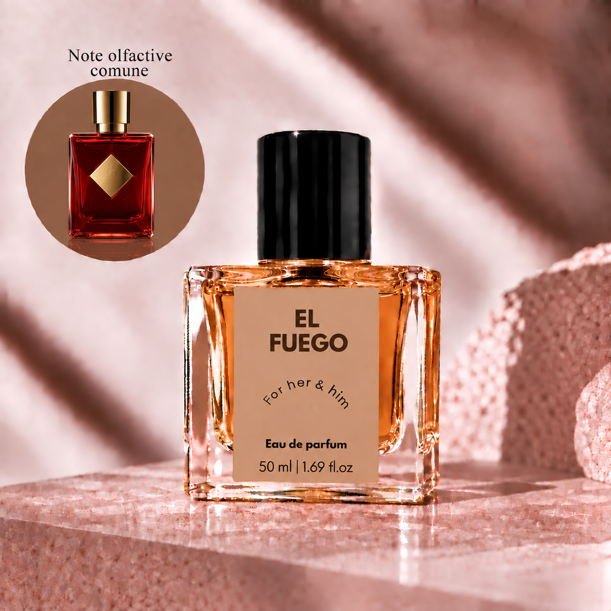 Parfum EL FUEGO by Ebria, 50 ml, inspirat din SMOKING HOT - KILIAN PARIS.